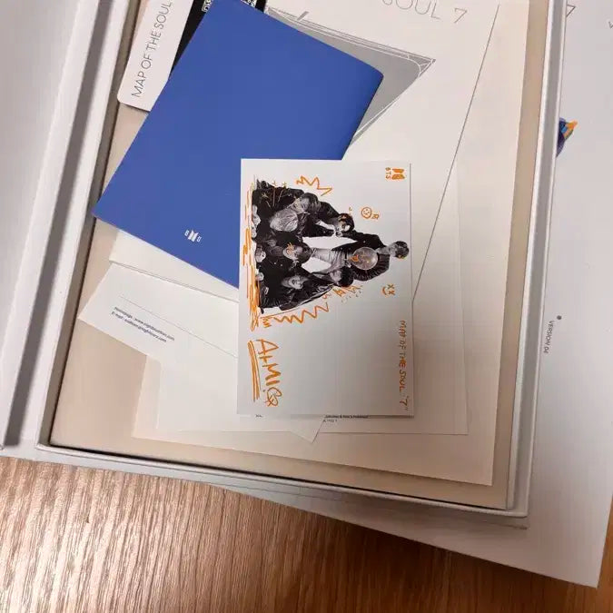 방탄소년단 map of the soul 7 (앨범+포토카드)