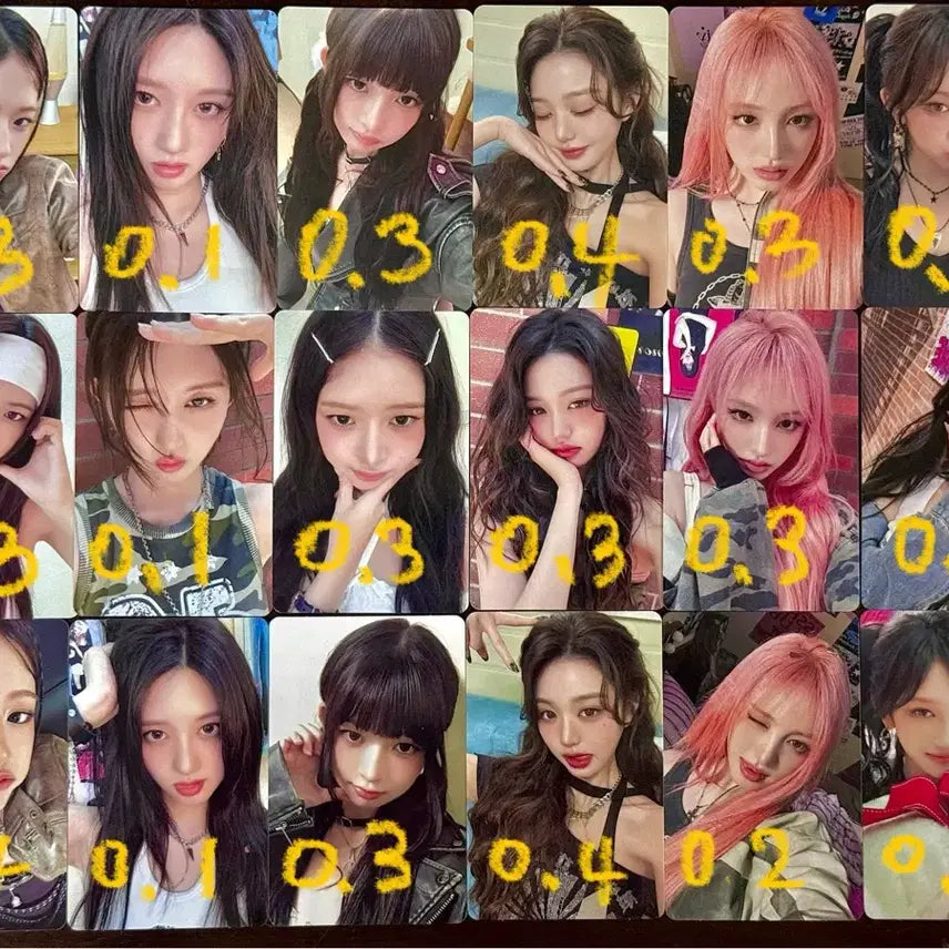 아이브 일본 be alright 포토카드