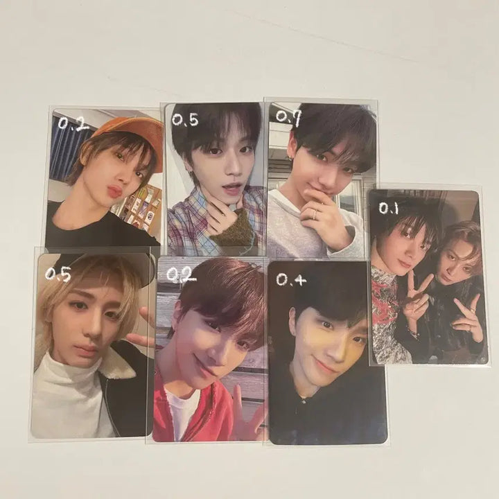 보넥도 포카 50장 처분해용