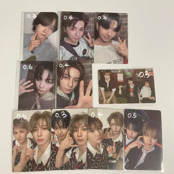 보넥도 포카 50장 처분해용