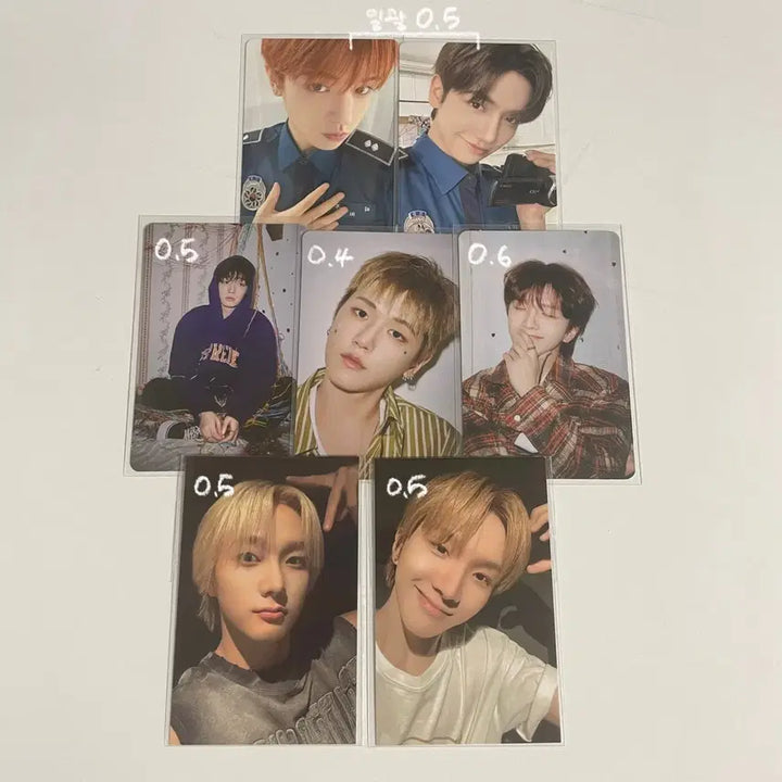 보넥도 포카 50장 처분해용