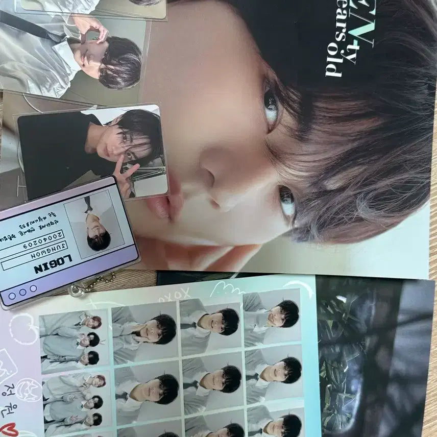 엔하이픈 정원 디아이콘 잡지 포카 양도