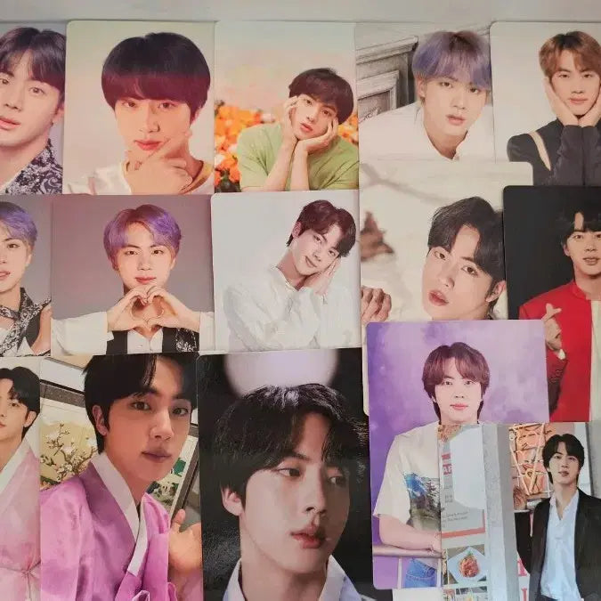 방탄소년단 진 포토카드 모음 (15장일괄)