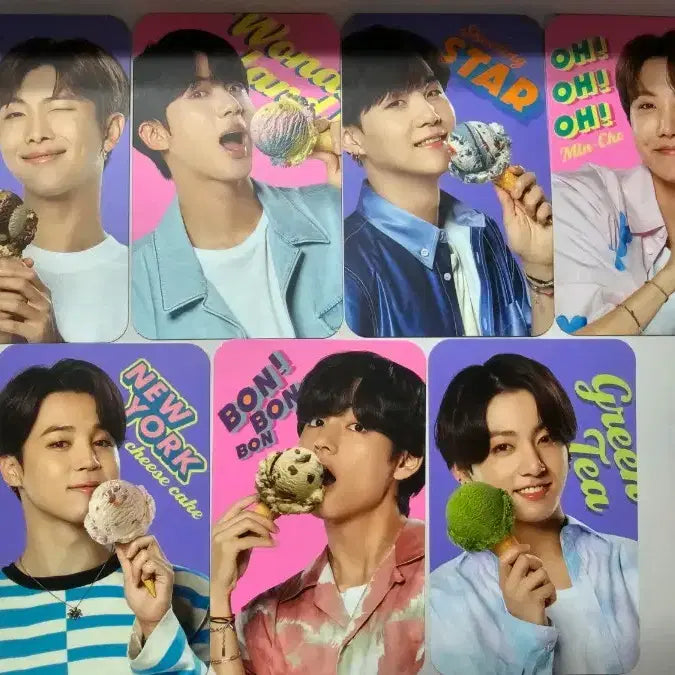 방탄소년단 진 포토카드 모음 (15장일괄)