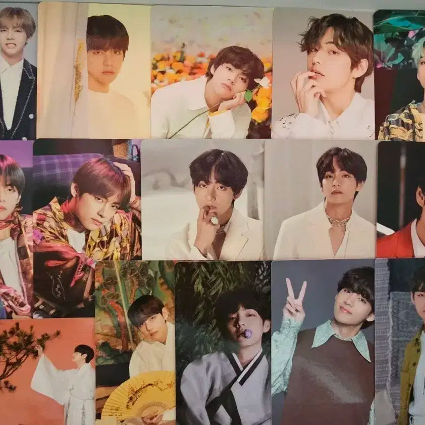 방탄소년단 뷔 V 포토카드 모음 (15장일괄)