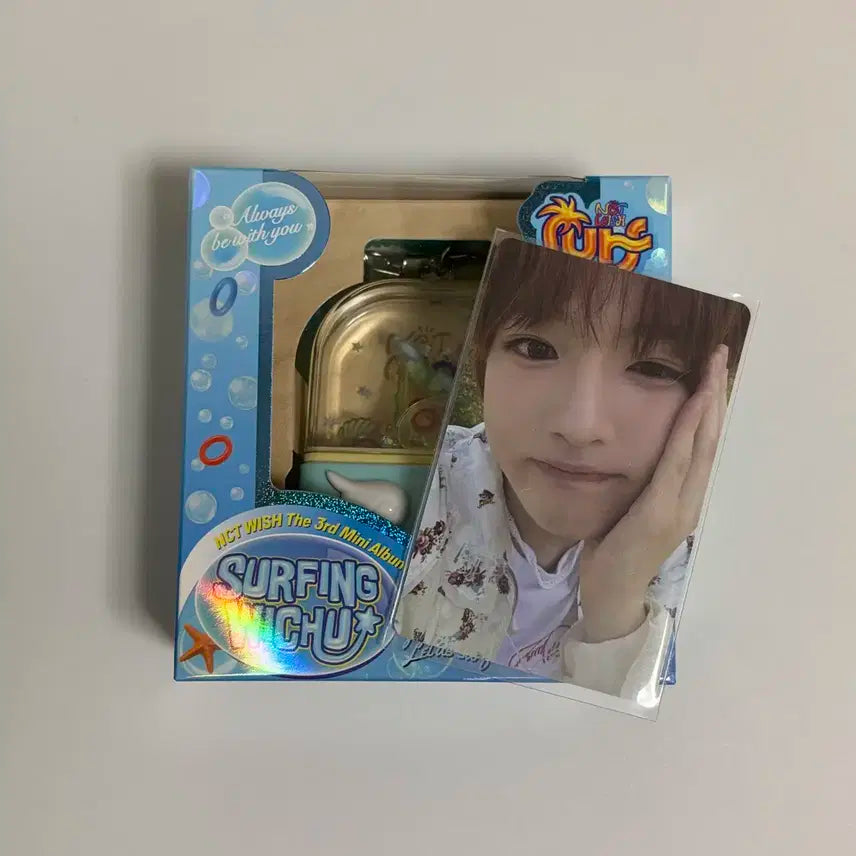 엔시티 위시 컬러 Surf 서프 워터게임기 앨범 사쿠야 포카 포함