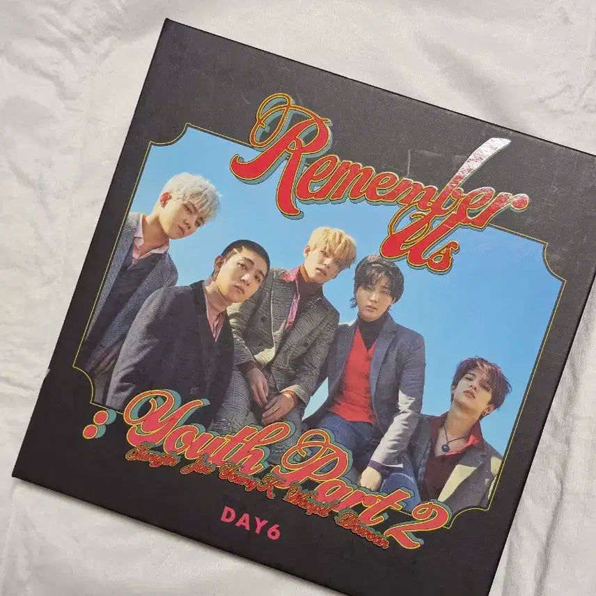데이식스 리멤버어스 앨범 rew버전 영케이 풀셋