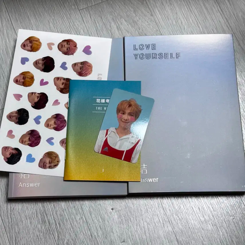 방탄소년단 앨범 일괄 (포토카드 포함)