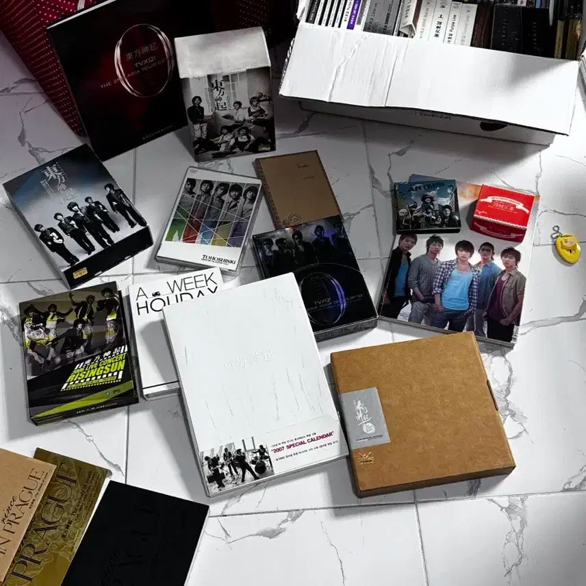 동방신기 TVXQ 앨범, 콘서트 DVD 일괄