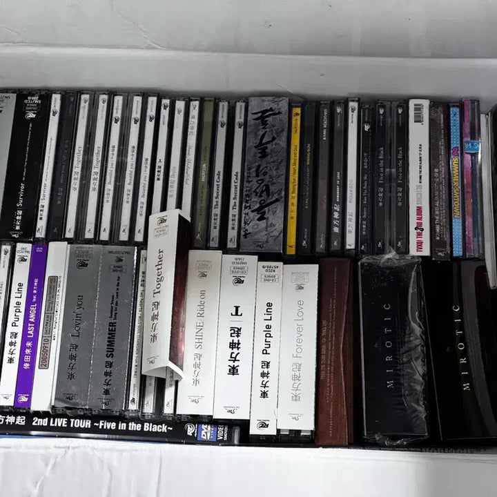 동방신기 TVXQ 앨범, 콘서트 DVD 일괄