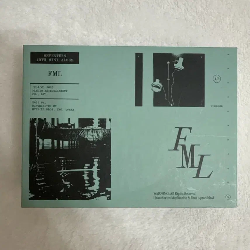 세븐틴 fml 키노 개봉앨범 키트 양도