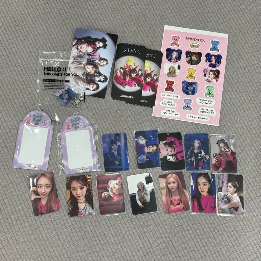 스테이씨 STAYC 모멘티카 momentica 굿즈 일괄