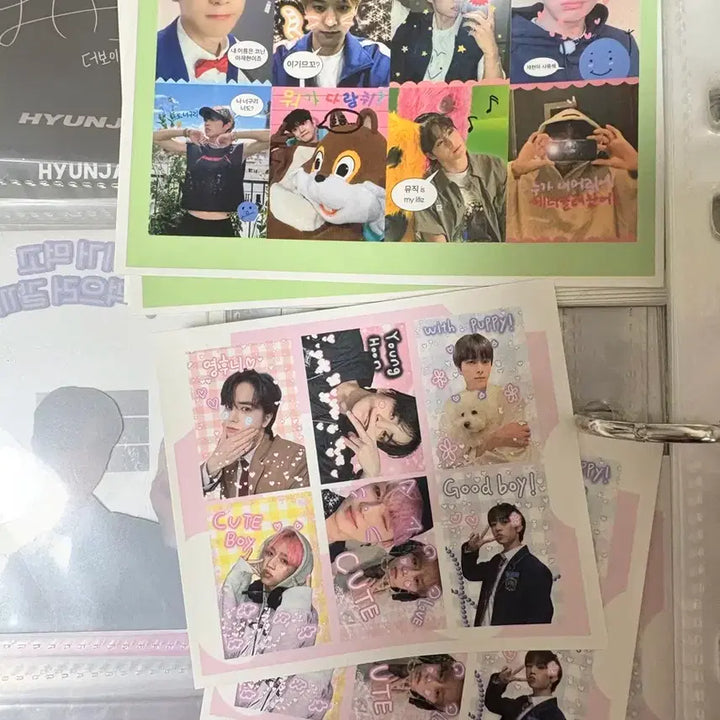 더보이즈 선우 포카 일괄+프리쿠라