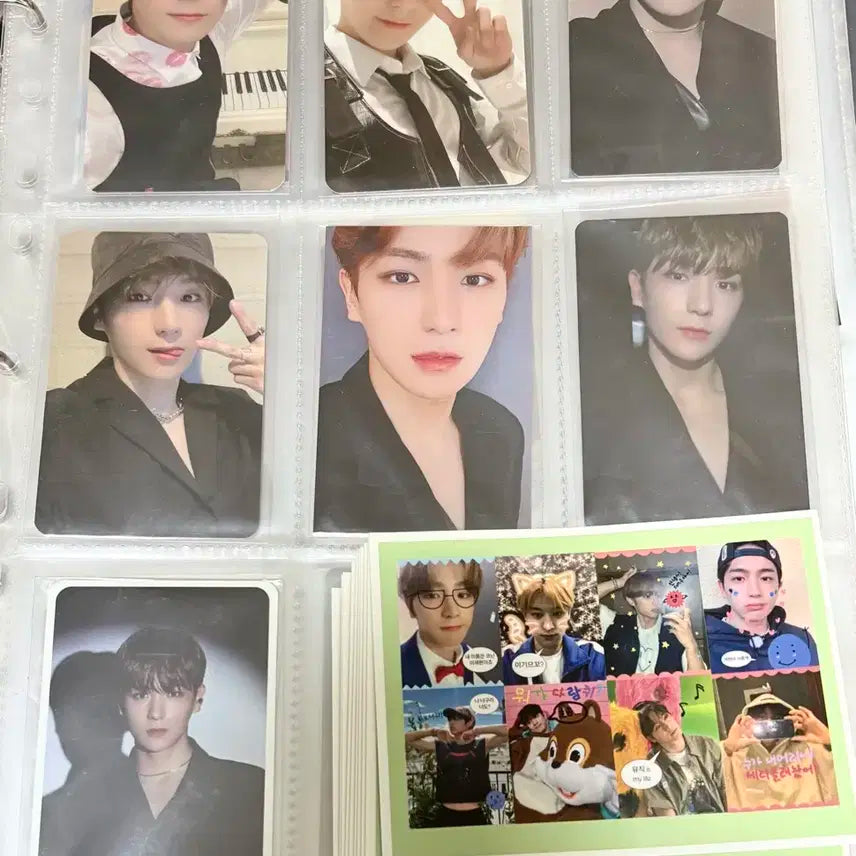 더보이즈 현재 더스틸러 포카 일괄+프리쿠라