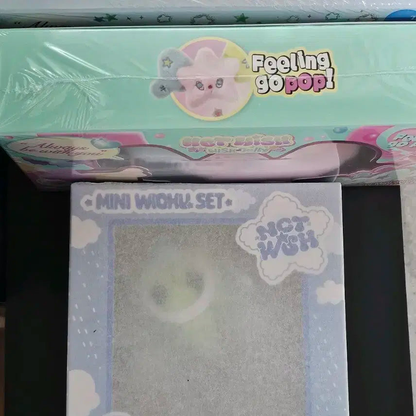 엔시티 위시 위시 팝팝 앨범 전시회 엠디 미니 위츄 팝츄 인형 키링