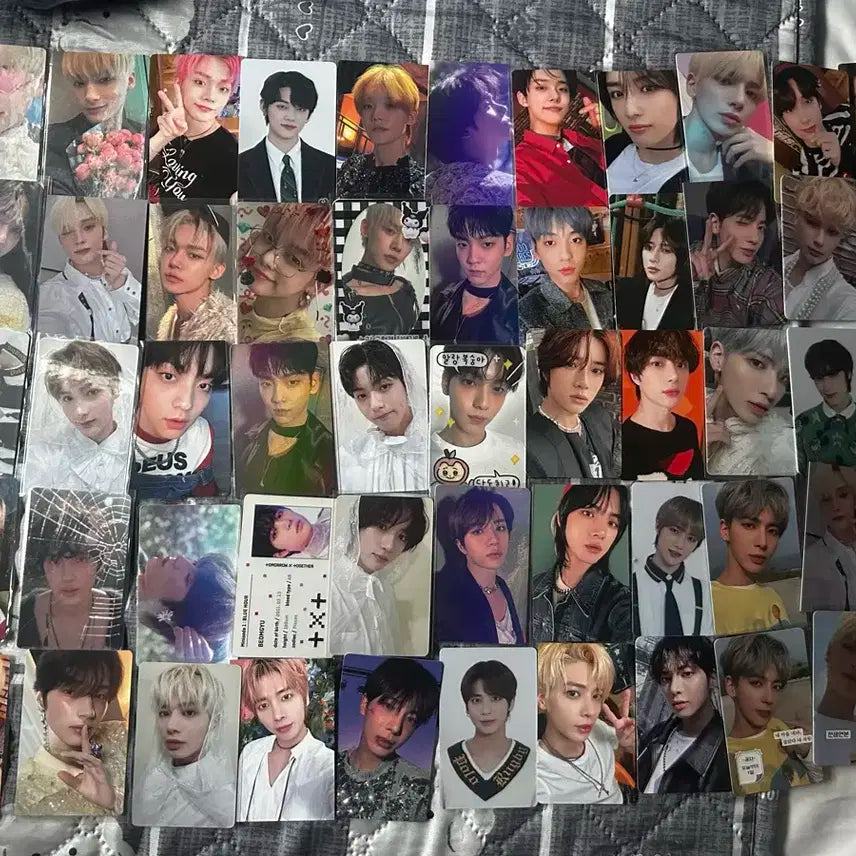 투바투 연준 수빈 범규 태현 휴닝카이 포카 일괄 판매 (뒷장도 있어요)