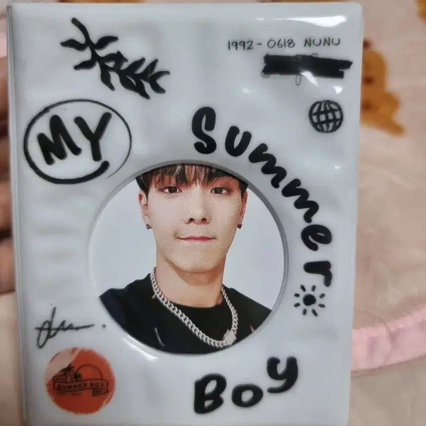 몬스타엑스 셔누 생카 비공식 굿즈 포카홀더 판매