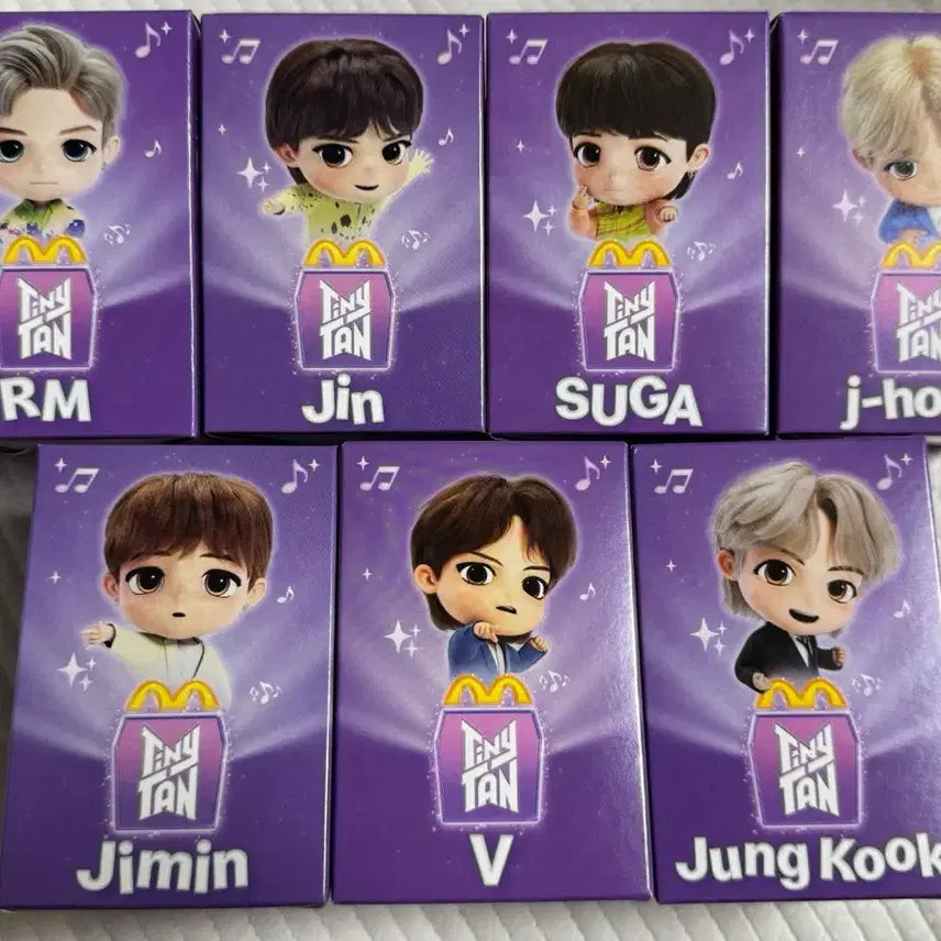 맥도날드 BTS피규어 미개봉