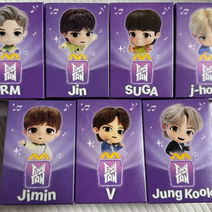 맥도날드 BTS피규어 미개봉