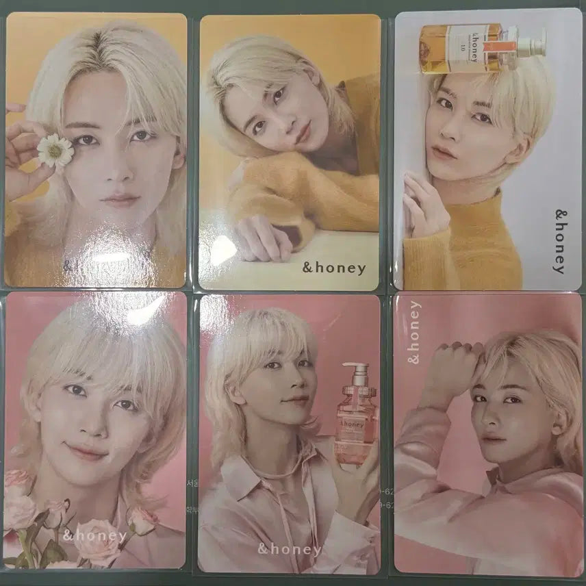 세븐틴 정한 &honey 앤허니 포토카드 - 일괄