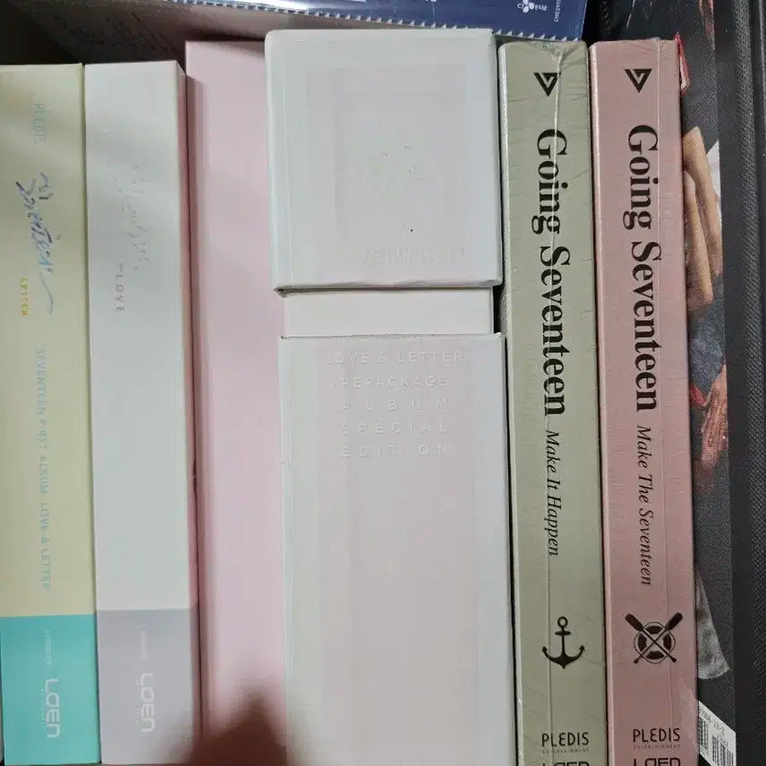 세븐틴 1집 러브레터 리패키지 앨범 스페셜 에디션 DVD