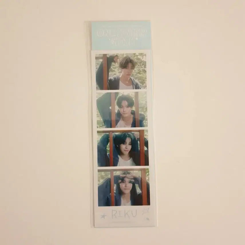 엔시티 위시 전시회 굿즈 4컷 필름 포토 리쿠