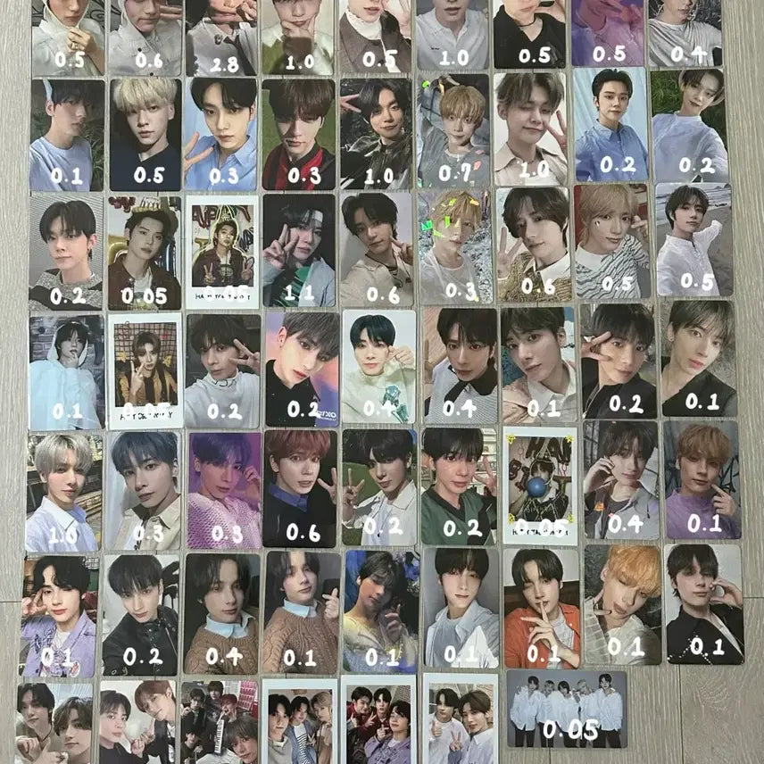 투바투 투모로우바이투게더 수빈 연준 범규 태현 휴닝카이 포카 양도 판매