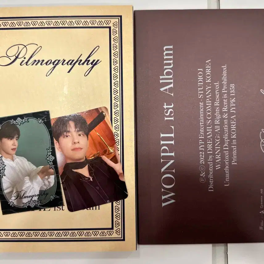 WONPIL 필모그래피 개봉앨범 구성 모두있음