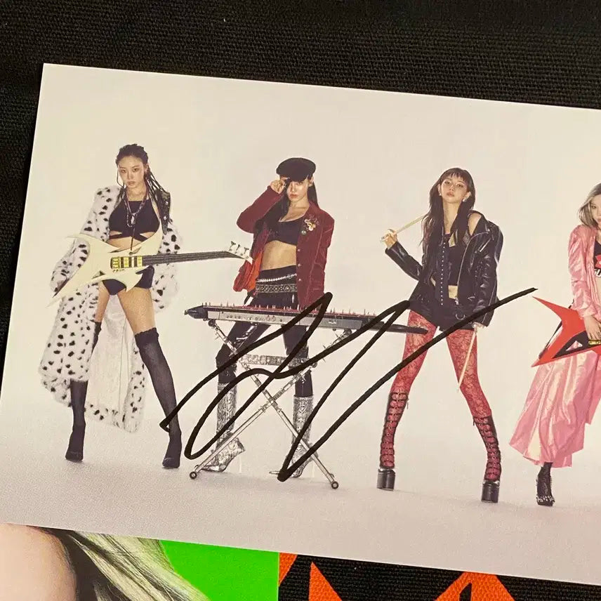 에스파 미국 사인반 닝닝 사인 앨범 포카