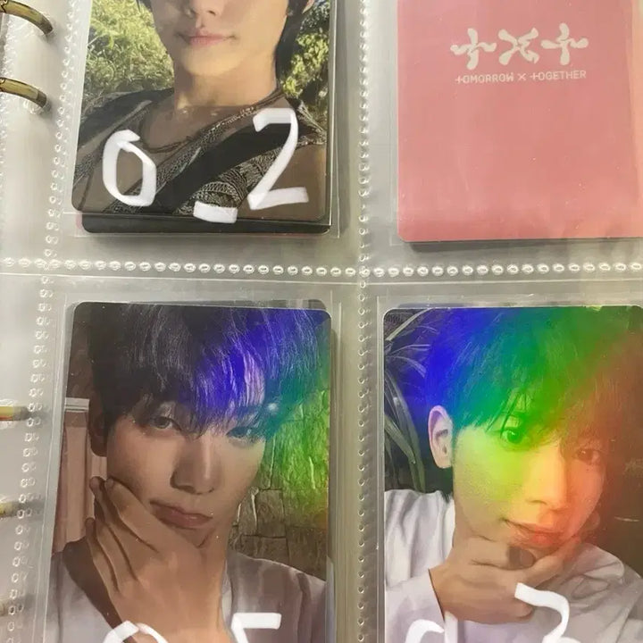 투바투 txt 포카 팔아요 특전 럭드 포토카드 TXT 양도 굿즈