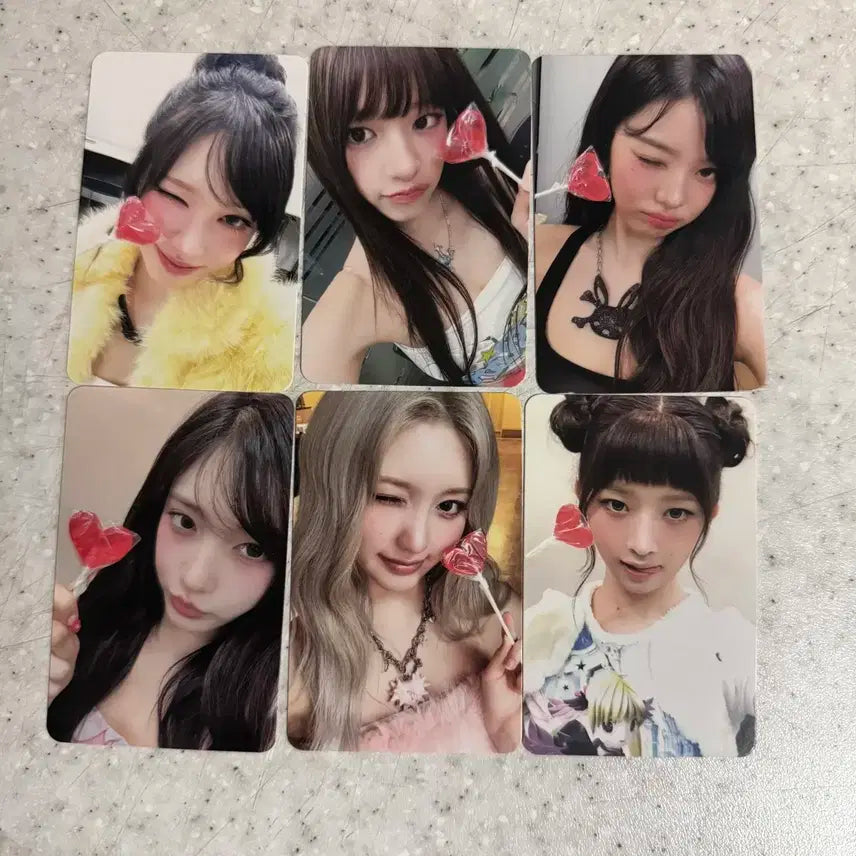 아이브 메이크스타 메스 미공포 포토카드 포카