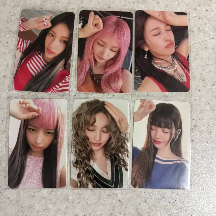 아이브 위드뮤 포카 미공포 포토카드