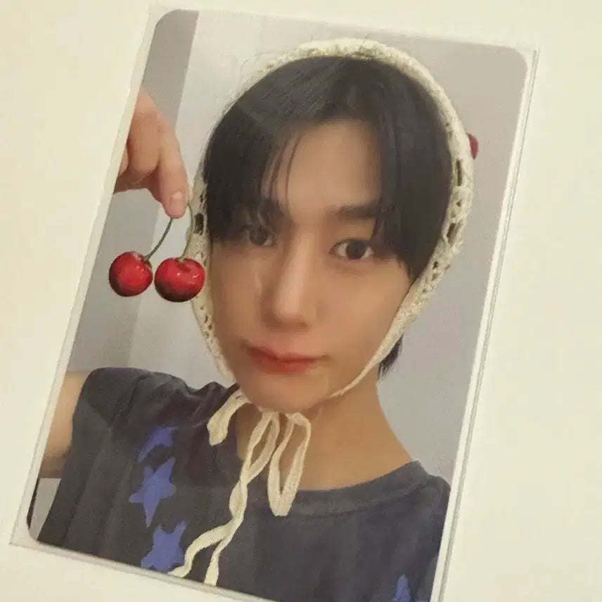 몬스타엑스 애플뮤직 3차 미공포 체리 형원 포카