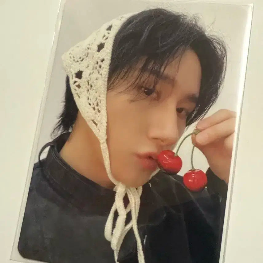 몬스타엑스 애플뮤직 3차 미공포 체리 창균 포카