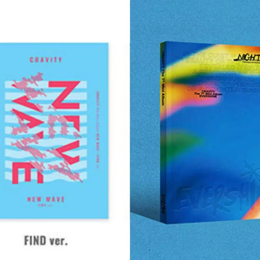 크래비티 뉴웨이브 에버샤인 개봉앨범 포카 EVERSHINE NEWWAVE