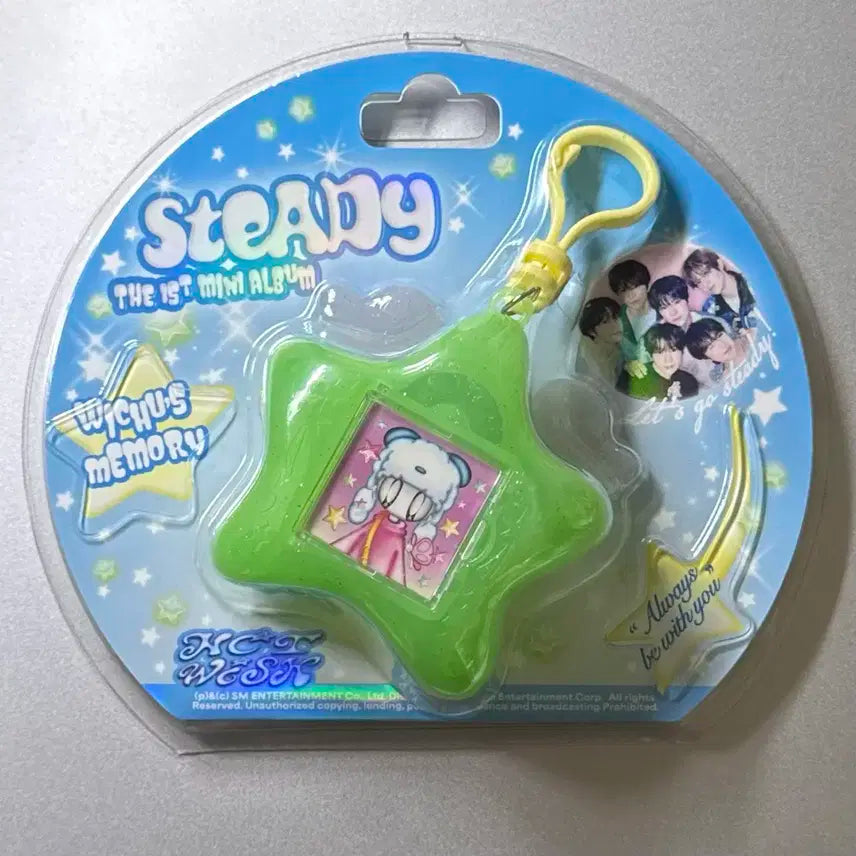 엔시티위시 스테디 사쿠야 위츄메모리키링 위츄카메라키링 개봉 b타입