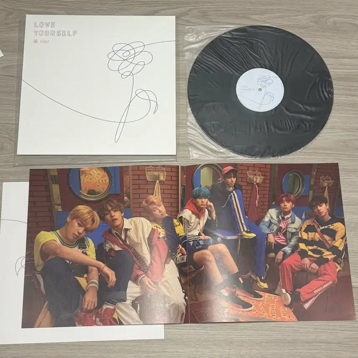 방탄소년단 BTS LOVE YOURSELF her lp 바이닐 엘피