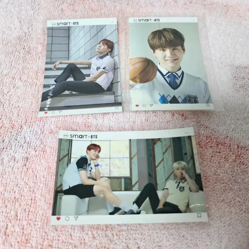 (3장일괄) 화개장터 bts 방탄 스마트 포카