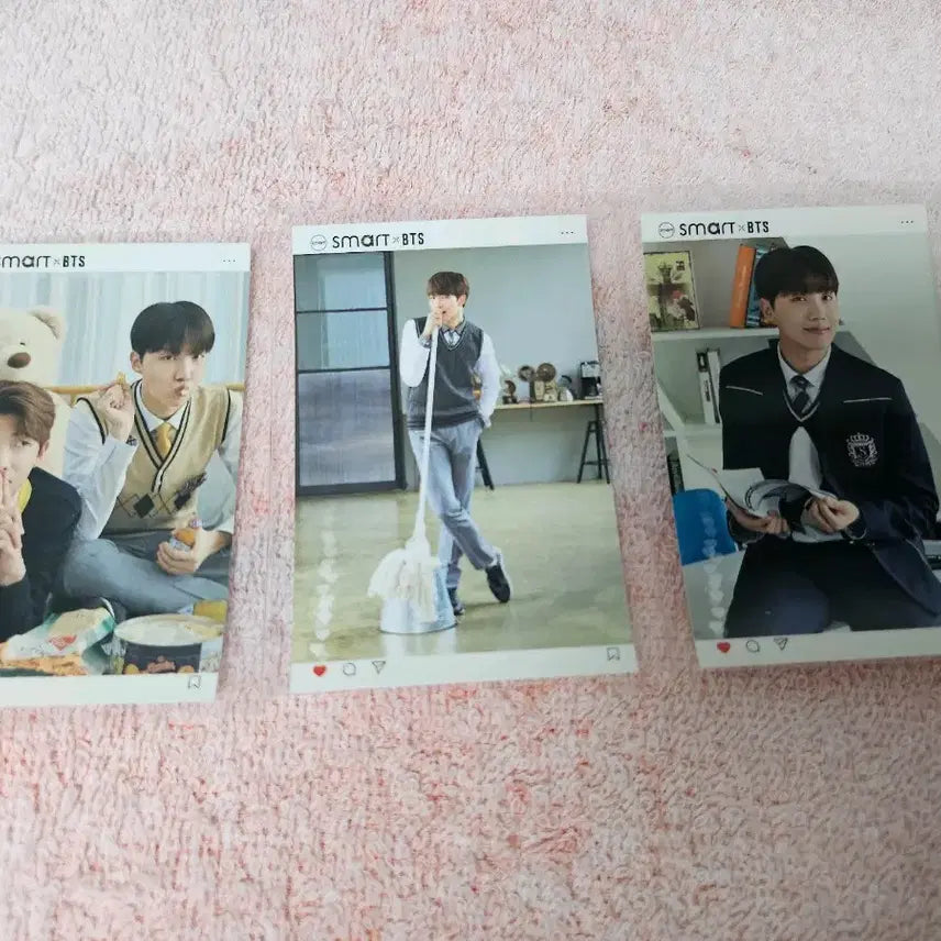 (3장일괄) 구사즈 bts 방탄 스마트 포카