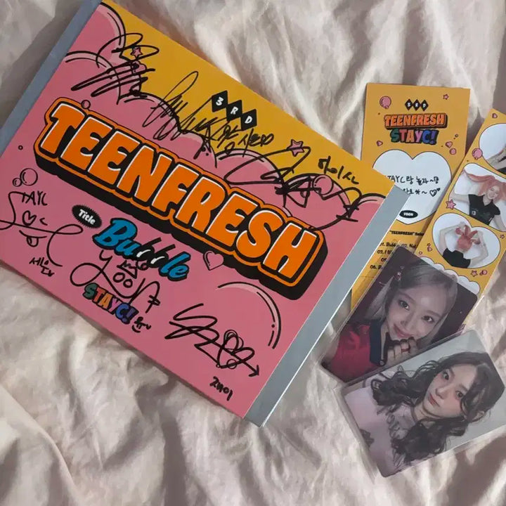 스테이씨 버블 싸인 앨범 양도합니다