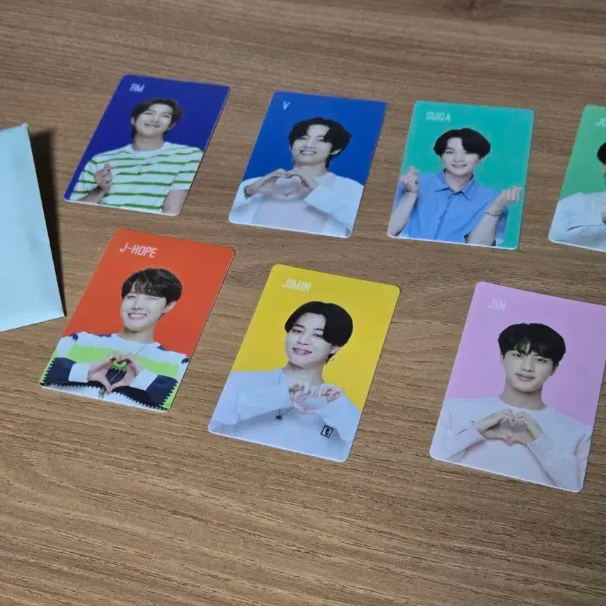 방탄소년단 bts 칠성 사이다 포토카드 세트 일괄