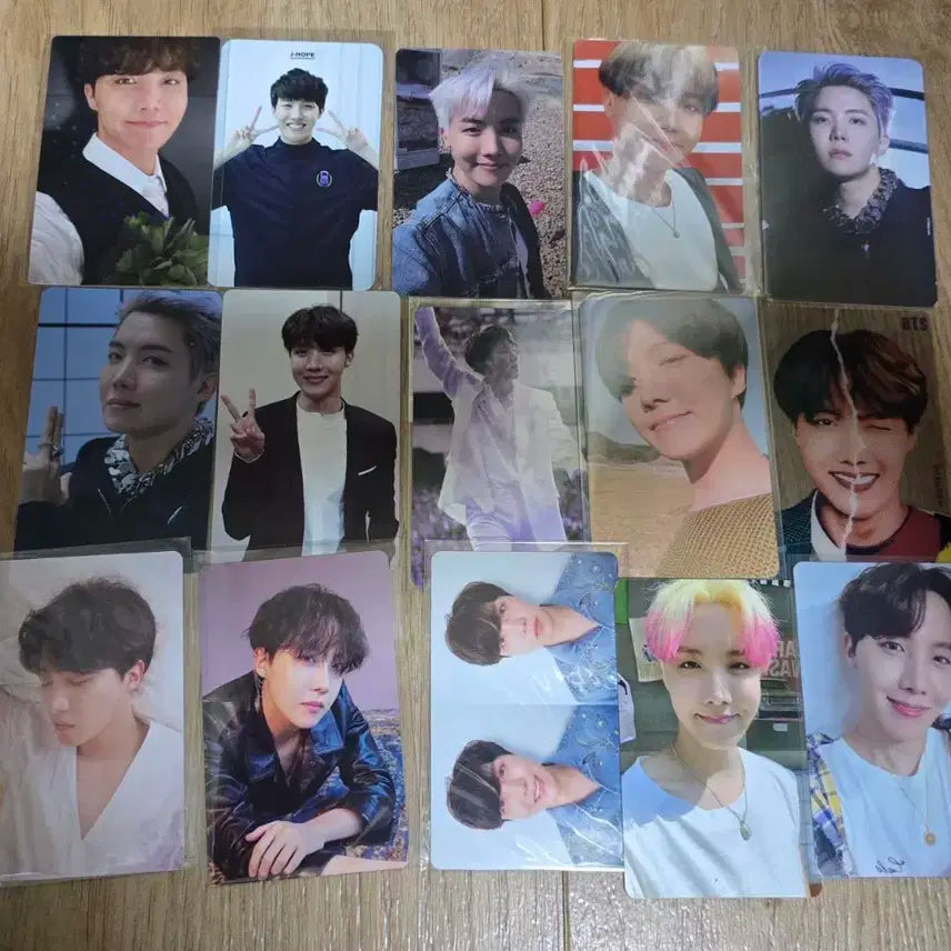 방탄소년단 제이홉. 정호석 포토카드 럭키드로우 메모리즈  유니버셜