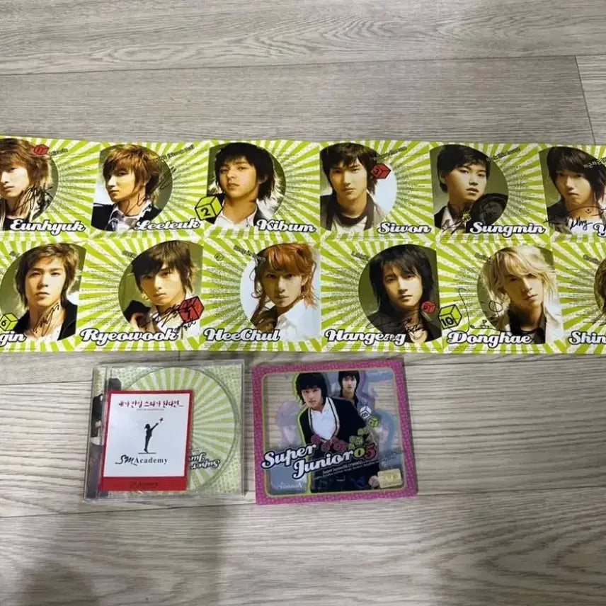 슈퍼주니어 05 미라클 싸인앨범