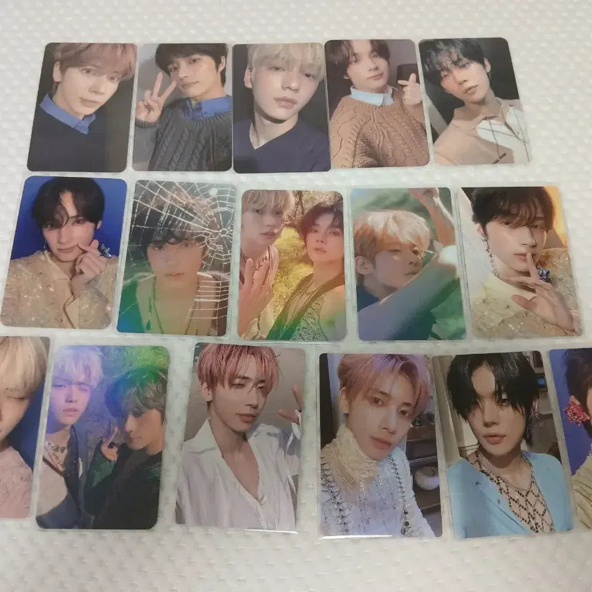 투바투 TXT 템테이션 연준수빈범규태현휴닝카이 포카 일괄 양도합니다.