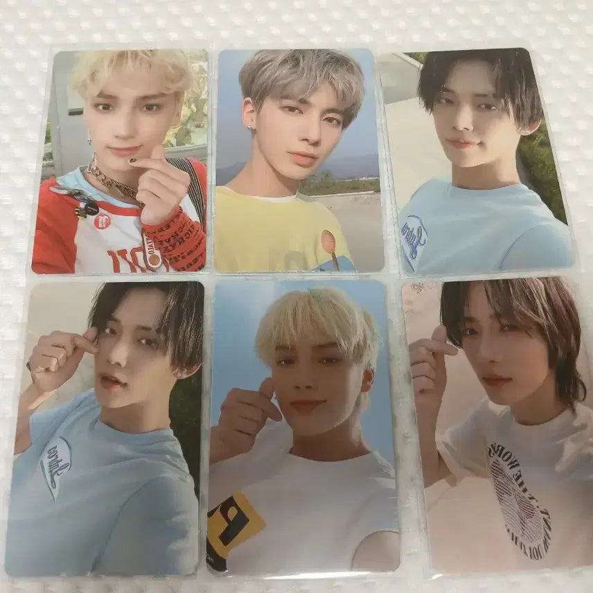 투바투 TXT 파오이 앨범 연준태현범규휴닝카이 포카 일괄 양도합니다.