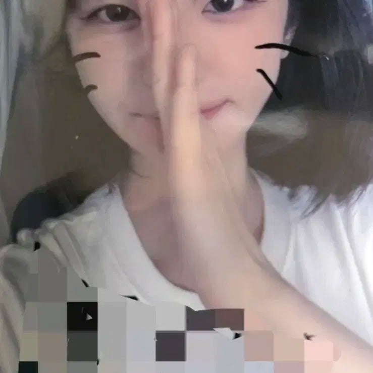 QWER 쵸단 영통 팬싸인회 당첨자 특전 친필 싸인 포토카드