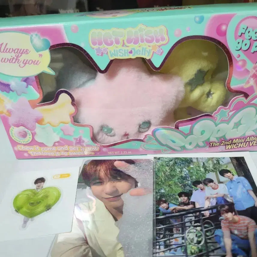 엔시티위시 팝츄앨범 키링 료 띠부실 포카 폴라