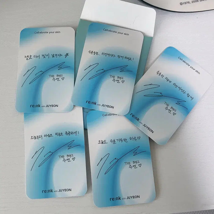 더보이즈 주연 리엔케이 포카 5종