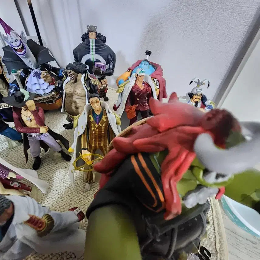 원피스 해군 피규어 5종 세트(박스없음)