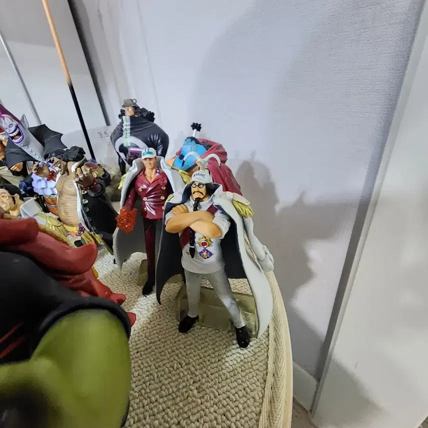 원피스 해군 피규어 5종 세트(박스없음)